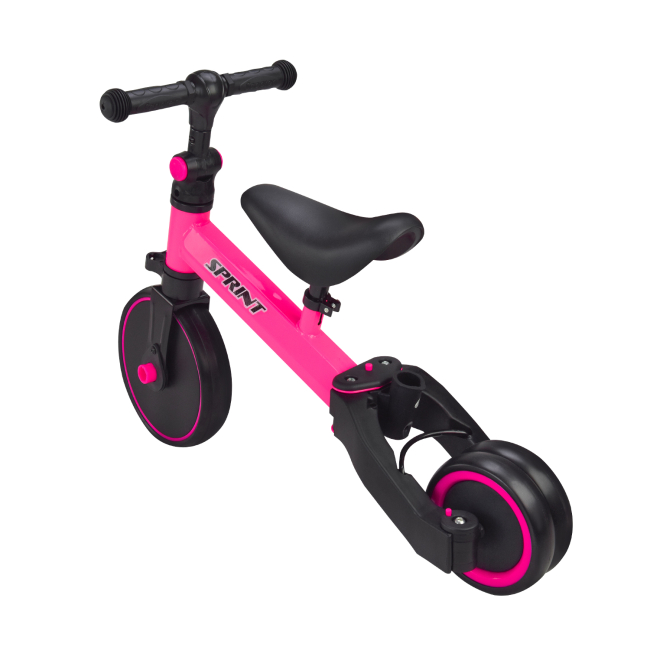 Велосипеды - Велосипед Країна Іграшок Трехколесный 2 в 1 розовый (TR2451)#6