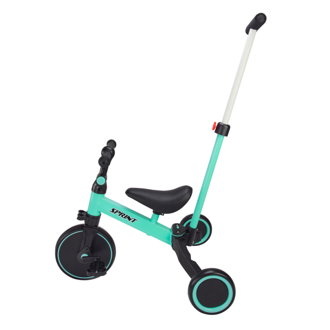 Велосипеды - Велосипед Країна Іграшок​ Трехколесный 2 в 1 бирюзовый (TR2452)#2