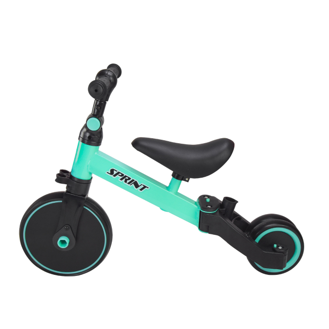 Велосипеды - Велосипед Країна Іграшок​ Трехколесный 2 в 1 бирюзовый (TR2452)#5