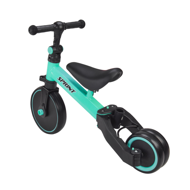 Велосипеды - Велосипед Країна Іграшок​ Трехколесный 2 в 1 бирюзовый (TR2452)#6