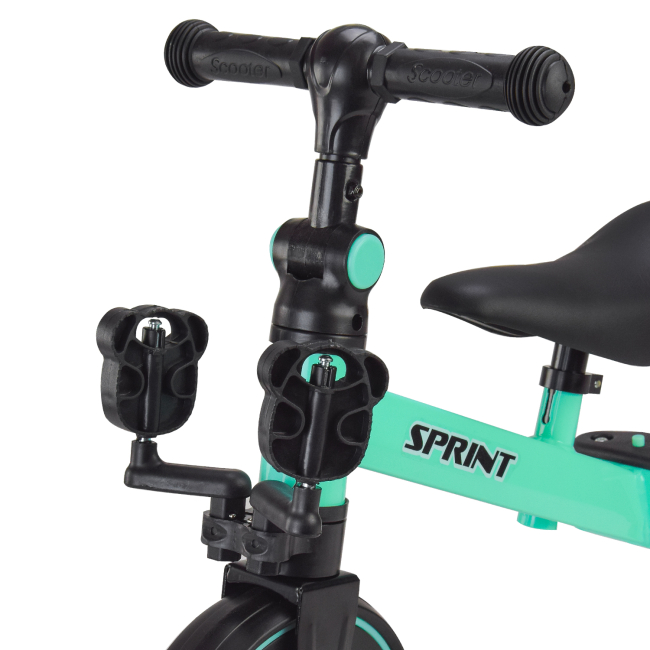 Велосипеды - Велосипед Країна Іграшок​ Трехколесный 2 в 1 бирюзовый (TR2452)#7