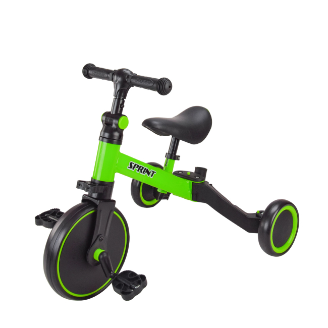 Велосипеды - Велосипед Країна Іграшок Трехколесный 2 в 1 зеленый (TR2453)#3