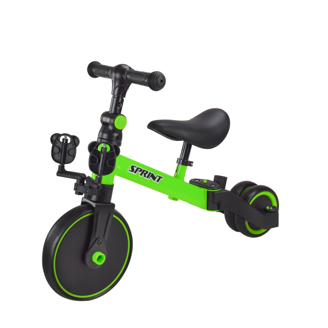Велосипеды - Велосипед Країна Іграшок Трехколесный 2 в 1 зеленый (TR2453)#4