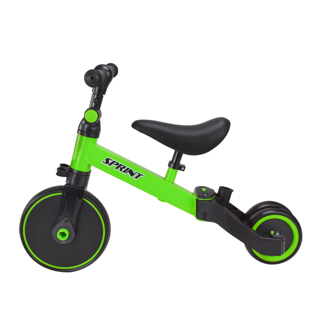 Велосипеды - Велосипед Країна Іграшок Трехколесный 2 в 1 зеленый (TR2453)#5