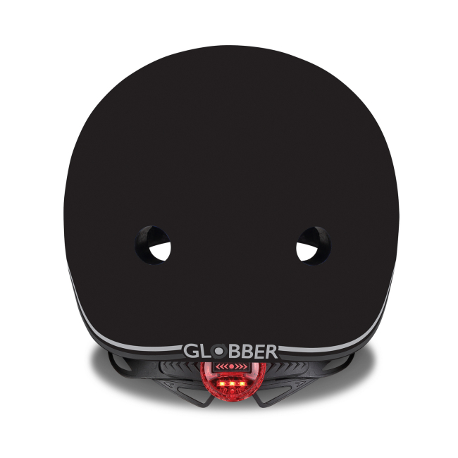 Захисне спорядження - Шолом захисний Globber Go up lights XXS чорний з ліхтариком (506-120)#4