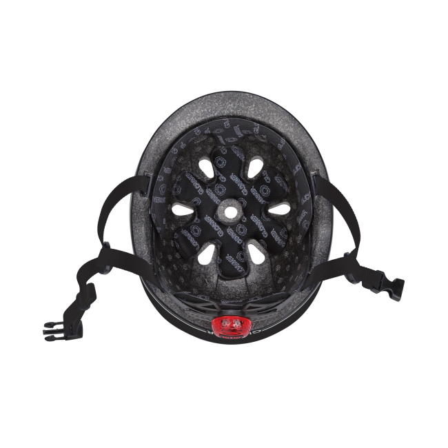 Захисне спорядження - Шолом захисний Globber Go up lights XXS чорний з ліхтариком (506-120)#6