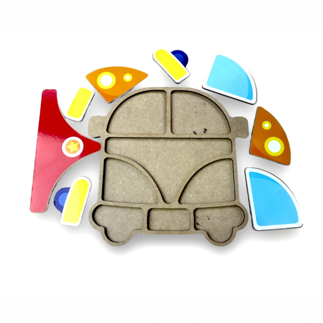 Развивающие игрушки - Сортер Apli Krapli Автомобиль (2222438698019)#3