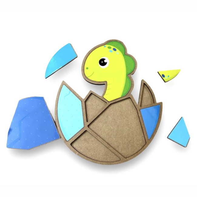 Развивающие игрушки - Сортер Apli Krapli Динозаврик (2222422957016)#2