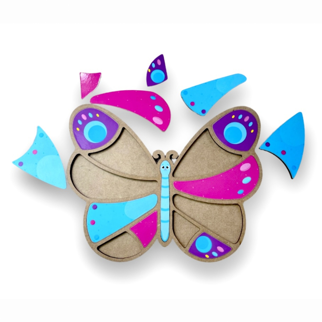 Развивающие игрушки - Сортер Apli Krapli Бабочка (2222438699016)#2