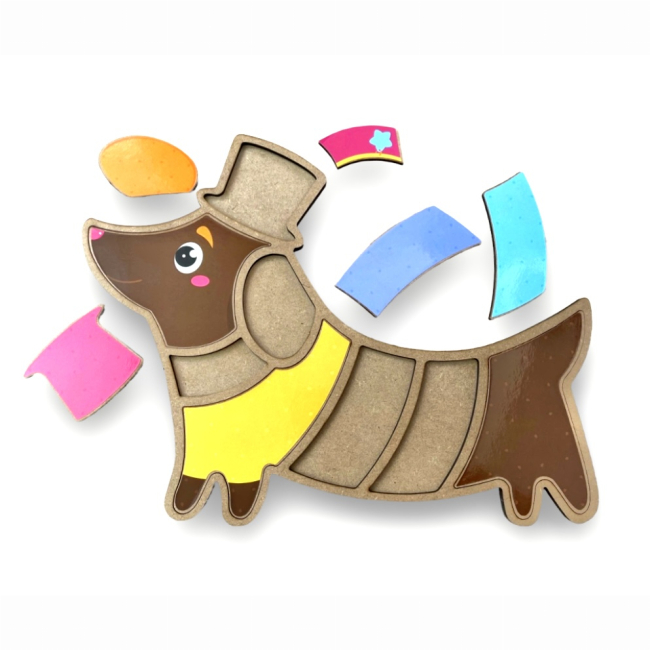 Развивающие игрушки - Сортер Apli Krapli Собачка (2222438694011)#2