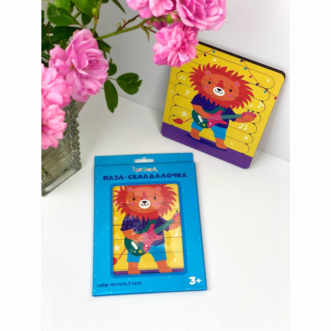 Развивающие игрушки - Сортер Apli Krapli Музыканты Львенок (4820198701567)#4