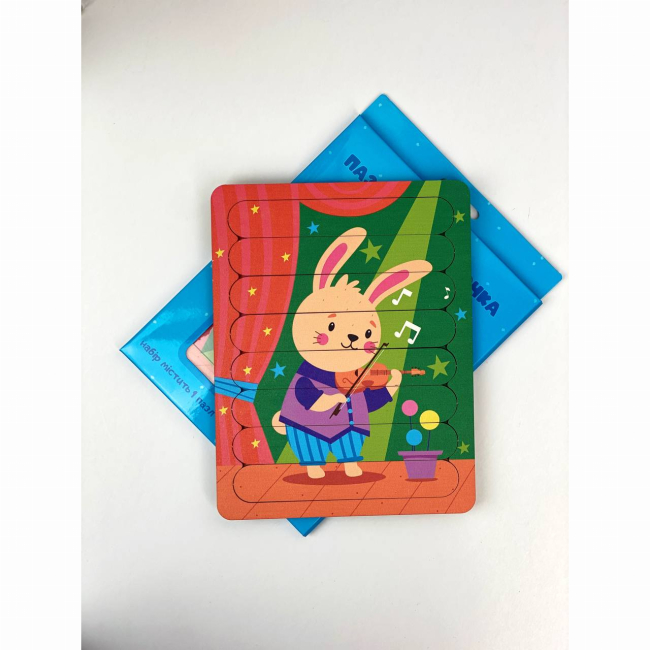 Розвивальні іграшки - Сортер Apli Krapli музиканти Зайченя (4820198701598)#2