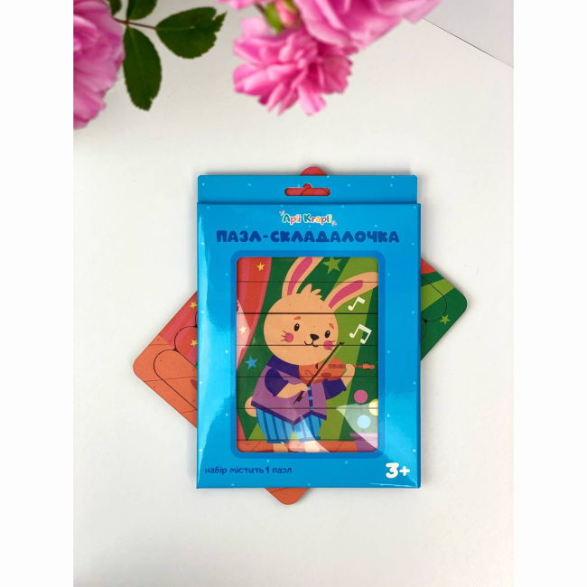 Розвивальні іграшки - Сортер Apli Krapli музиканти Зайченя (4820198701598)#3