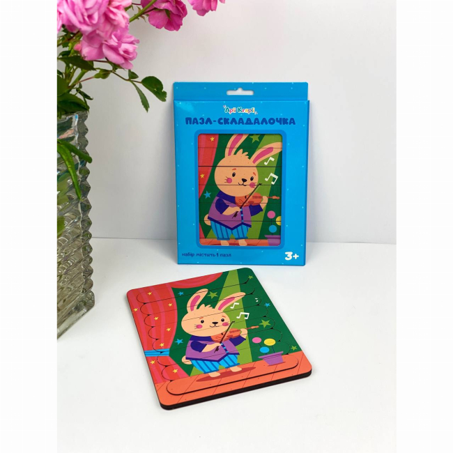 Розвивальні іграшки - Сортер Apli Krapli музиканти Зайченя (4820198701598)#4