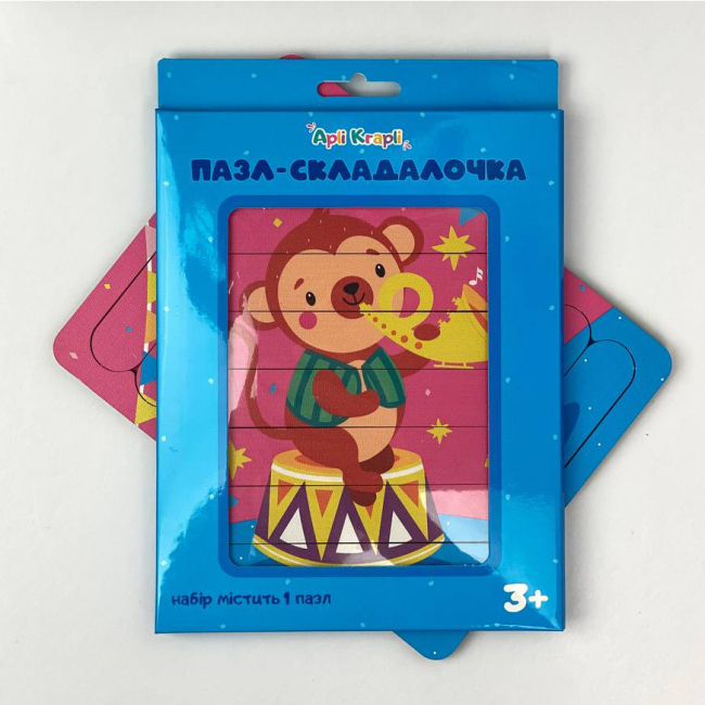 Пазлы - Пазл Apli Krapli Музыканты Обезьянка (4820198701611)#2