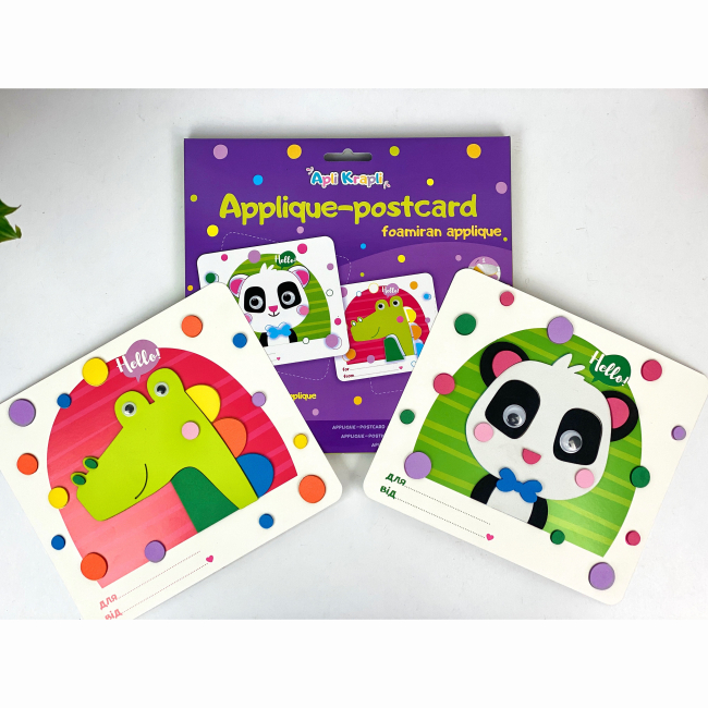 Набори для творчості - Набір для творчості Apli Krapli Пандочка і крокодил (4820198701901)#2