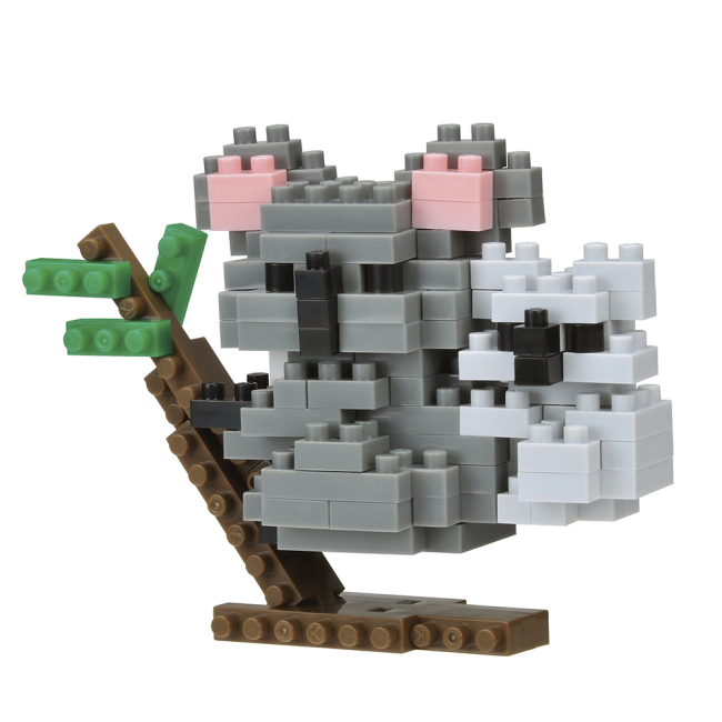 Блокові конструктори - Конструктор Nаnoblock Коала 150 елементів (124113)#2