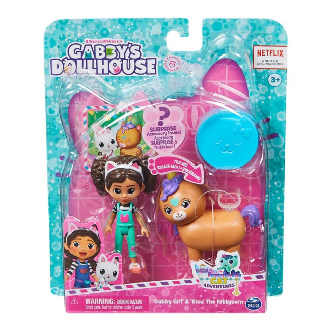Фигурки персонажей - Игровой набор Gabby's Dollhouse Габби и котикорог Кико (SM36205/6067672)#7
