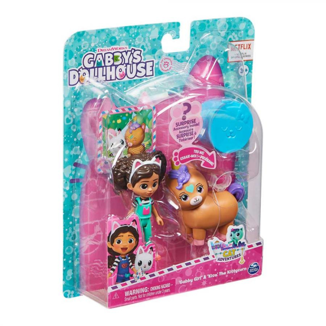 Фигурки персонажей - Игровой набор Gabby's Dollhouse Габби и котикорог Кико (SM36205/6067672)#8