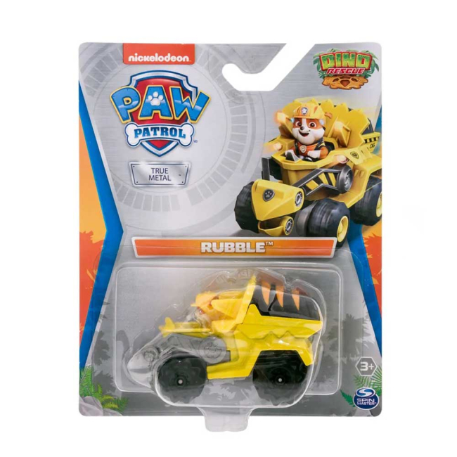 Фигурки персонажей - Игровая фигурка Spin Master Paw Patrol Dino rescue Крепыш и спасательный автомобиль (SM16782-41)#4