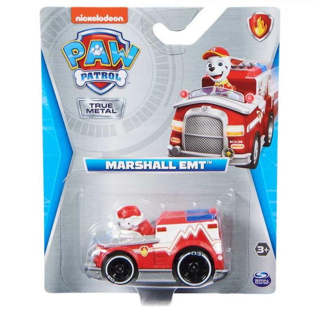 Фигурки персонажей - Игровая фигурка Spin Master Paw Patrol Маршалл и спасательный автомобиль (SM16782-51)#4
