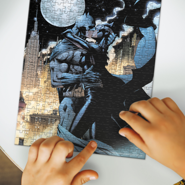 Пазлы - Пазл DoDo DC Hard-S Batman Бэтмен и Женщина-Кошка 350 элементов (200557)#3