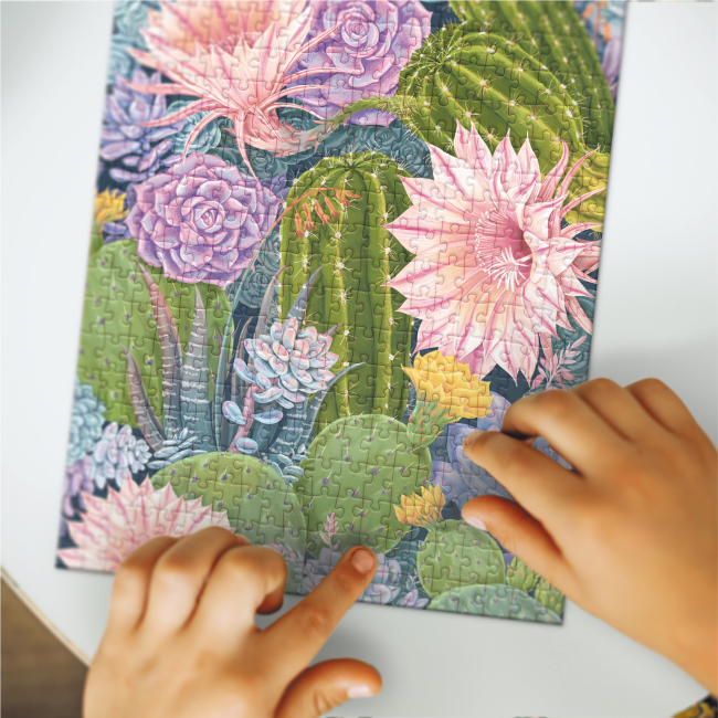 Пазли - Пазл DoDo Botany Easy-L Кактуси та сукуленти 400 елементів (300613)#3