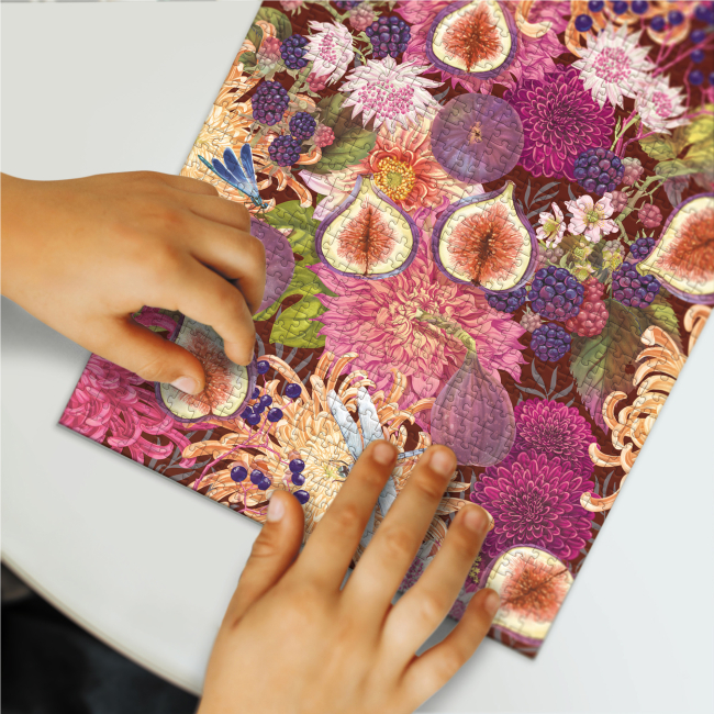 Пазли - Пазл DoDo Botany Easy-XL Інжир та квіти 770 елементів (300615)#3