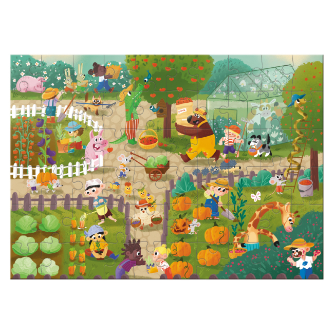 Пазли - Віммельпазл DoDo Літо у селі 60 елементів (300659)#2