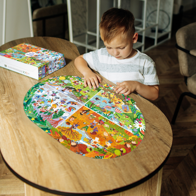 Пазли - Пазл DoDo Увесь рік 100 елементів (300607)#3