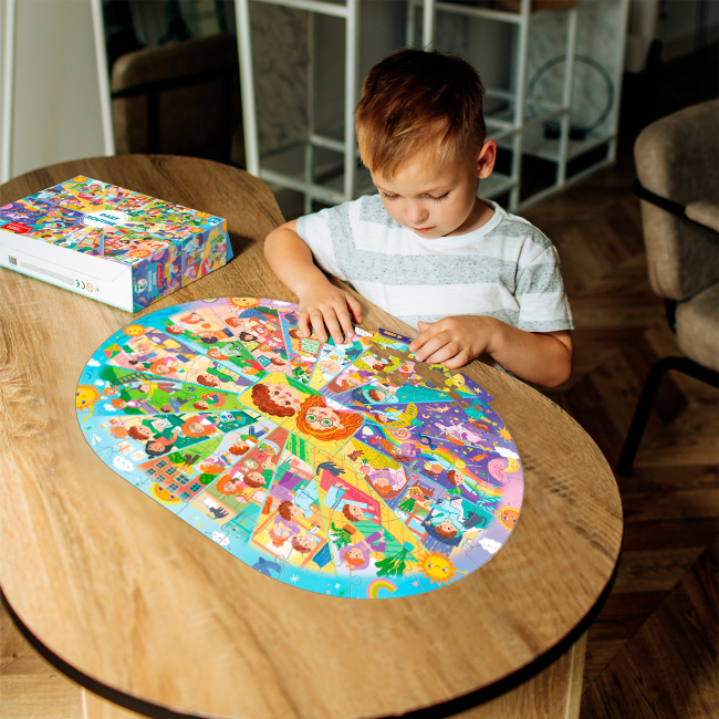 Пазли - Пазл Dodo Розпорядок дня 100 елементів (300619)#3