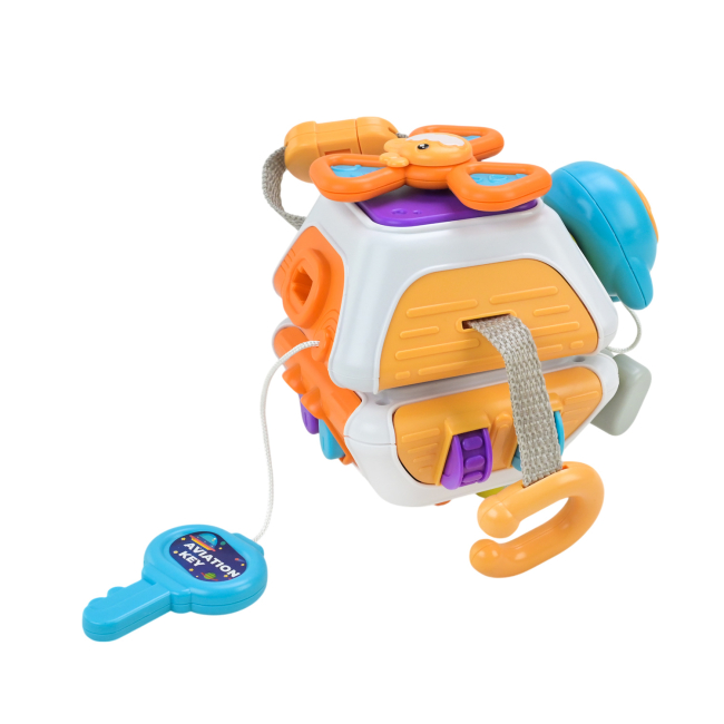 Развивающие игрушки - Бизикуб Сонячний зайчик Интересный многогранник (PL-724-77)#2