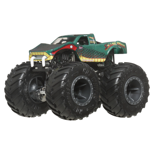 Автомоделі - Набір автомоделей Hot Wheels Monster trucks Snakebite vs Bigfoot (FYJ64/JCC74)#2