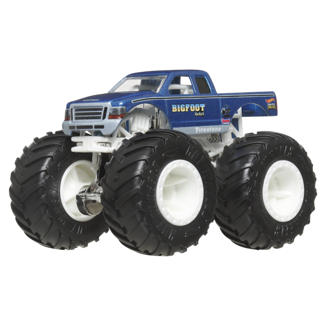 Автомоделі - Набір автомоделей Hot Wheels Monster trucks Snakebite vs Bigfoot (FYJ64/JCC74)#4