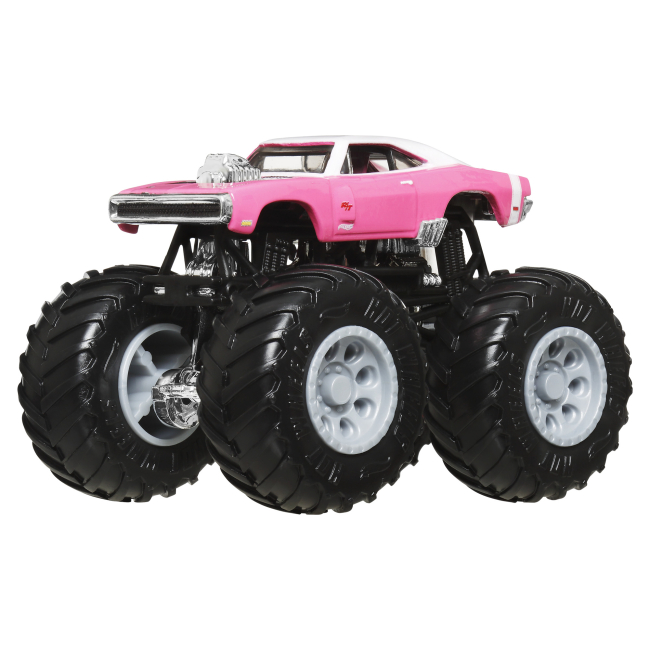 Автомодели - Набор автомоделей Hot Wheels Monster trucks Dodge charger vs Rodger dodger (FYJ64/JCC79)#2