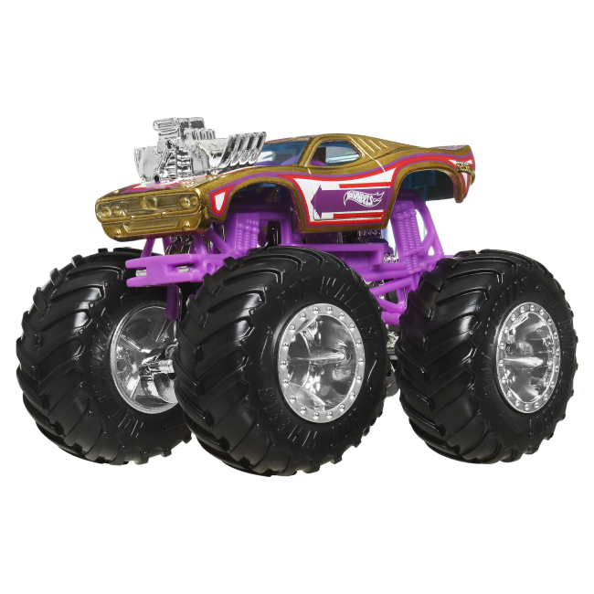 Автомодели - Набор автомоделей Hot Wheels Monster trucks Dodge charger vs Rodger dodger (FYJ64/JCC79)#3