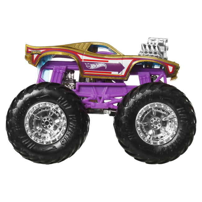 Автомодели - Набор автомоделей Hot Wheels Monster trucks Dodge charger vs Rodger dodger (FYJ64/JCC79)#5