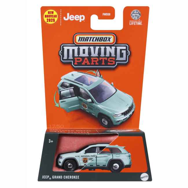 Автомоделі - Автомодель Matchbox Moving parts Jeep Grand Cherokee (FWD28/JBW55)#4