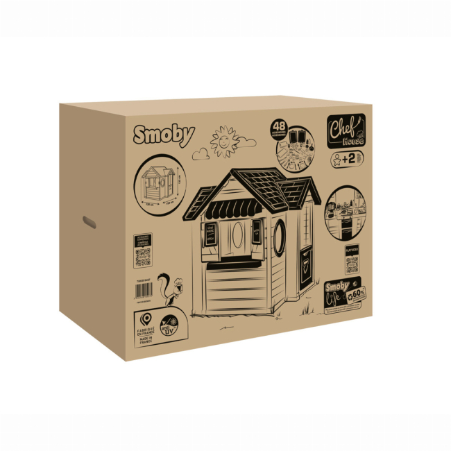 Игровые комплексы, качели, горки - Игровой набор Smoby Toys Life Шеф Хауз (7600810407)#3