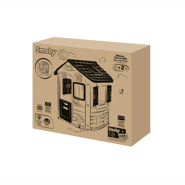 Игровые комплексы, качели, горки - Игровой набор Smoby Toys Дом лесника Life Нео (7600810504)#2