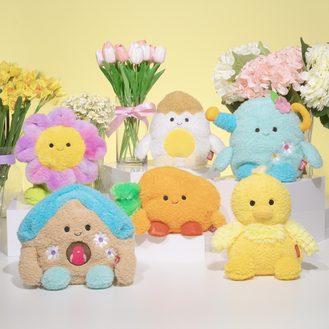 Персонажи мультфильмов - Мягкая игрушка Bum Bumz Spring Bumz Скворечник Блэр 11 см (RBBZ00714)#6