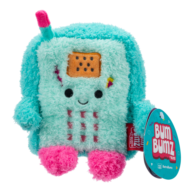 Персонажи мультфильмов - Мягкая игрушка Bum Bumz Retro Bumz Портативный телефон Патси 11 см (RBBZ00698)#2