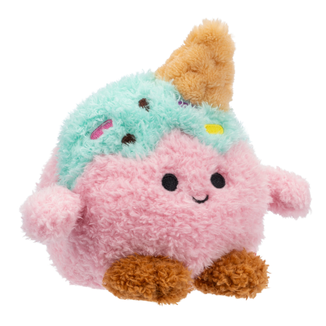 Персонажи мультфильмов - Мягкая игрушка Bum Bumz Poolside Bumz Мороженое Изабелла 11 см (RBBZ00723)#4