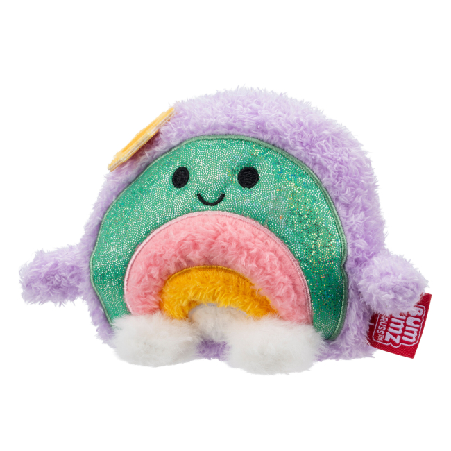 Персонажи мультфильмов - Мягкая игрушка Bum Bumz Festival Bumz Радуга Рори 11 см (RBBZ01037)#3
