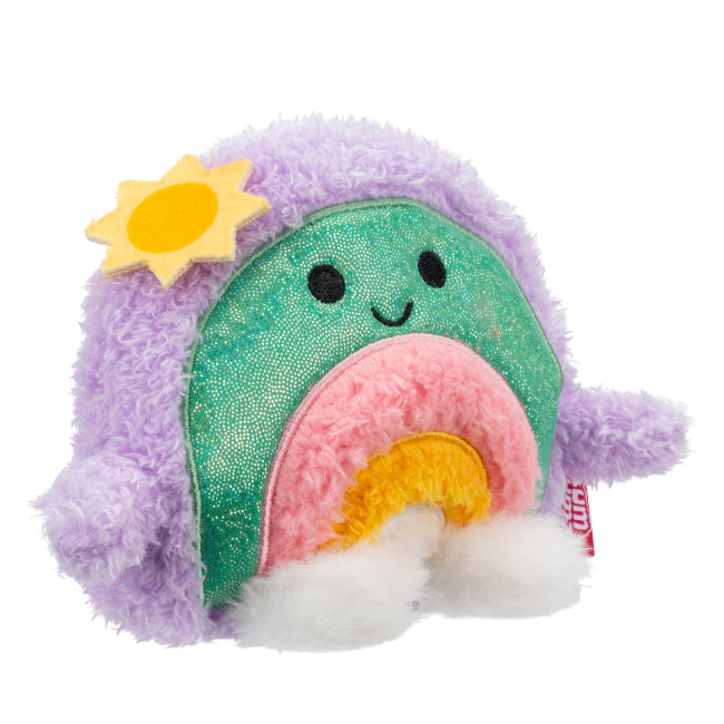 Персонажи мультфильмов - Мягкая игрушка Bum Bumz Festival Bumz Радуга Рори 11 см (RBBZ01037)#4