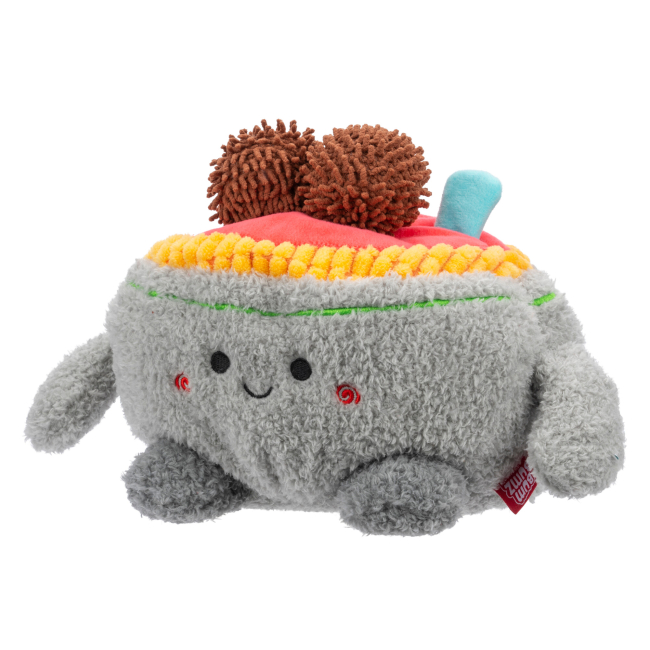 Персонажи мультфильмов - Мягкая игрушка Bum Bumz Takeout Bumz Фрикадельки в миске Мария 19 см (RBBZ00487)#3