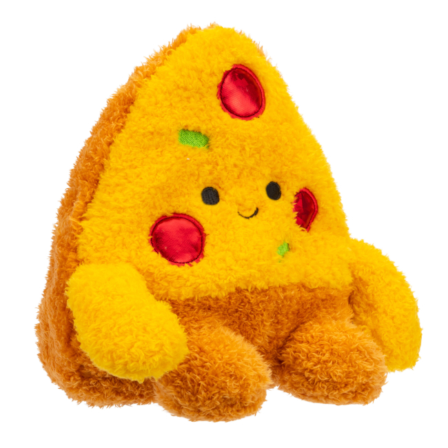 Персонажи мультфильмов - Мягкая игрушка Bum Bumz Takeout Bumz Пицца Пэт 19 см (RBBZ00490)#4