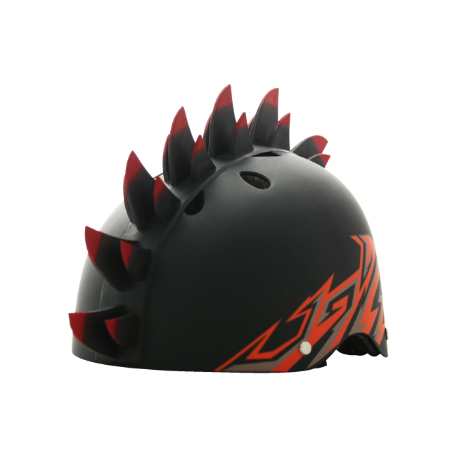 Захисне спорядження - Захисний шолом StreetJam Ірокез чорно-помаранчевий М (9VM006)#2