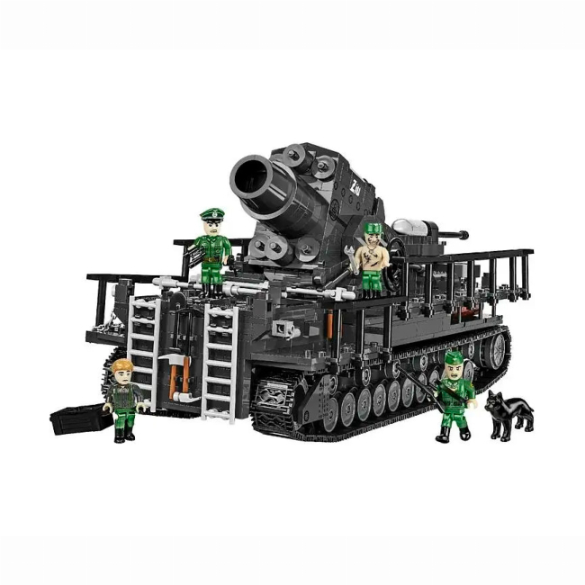 Конструктори з унікальними деталями - Конструктор Cobi Самохідна мортира Карл 1574 деталей (COBI-2560)#2