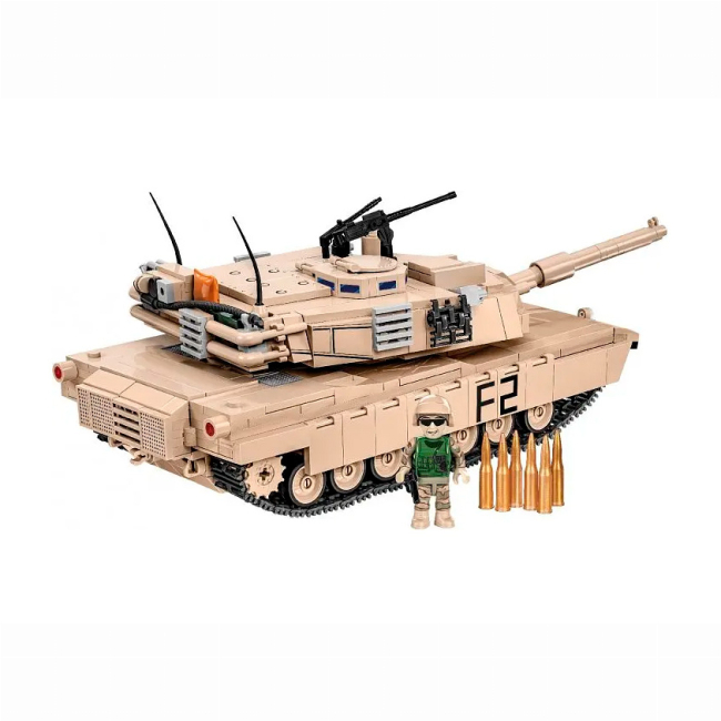 Конструктори з унікальними деталями - Конструктор Cobi Танк M1A2 Абрамс 975 деталей (COBI-2622)#3